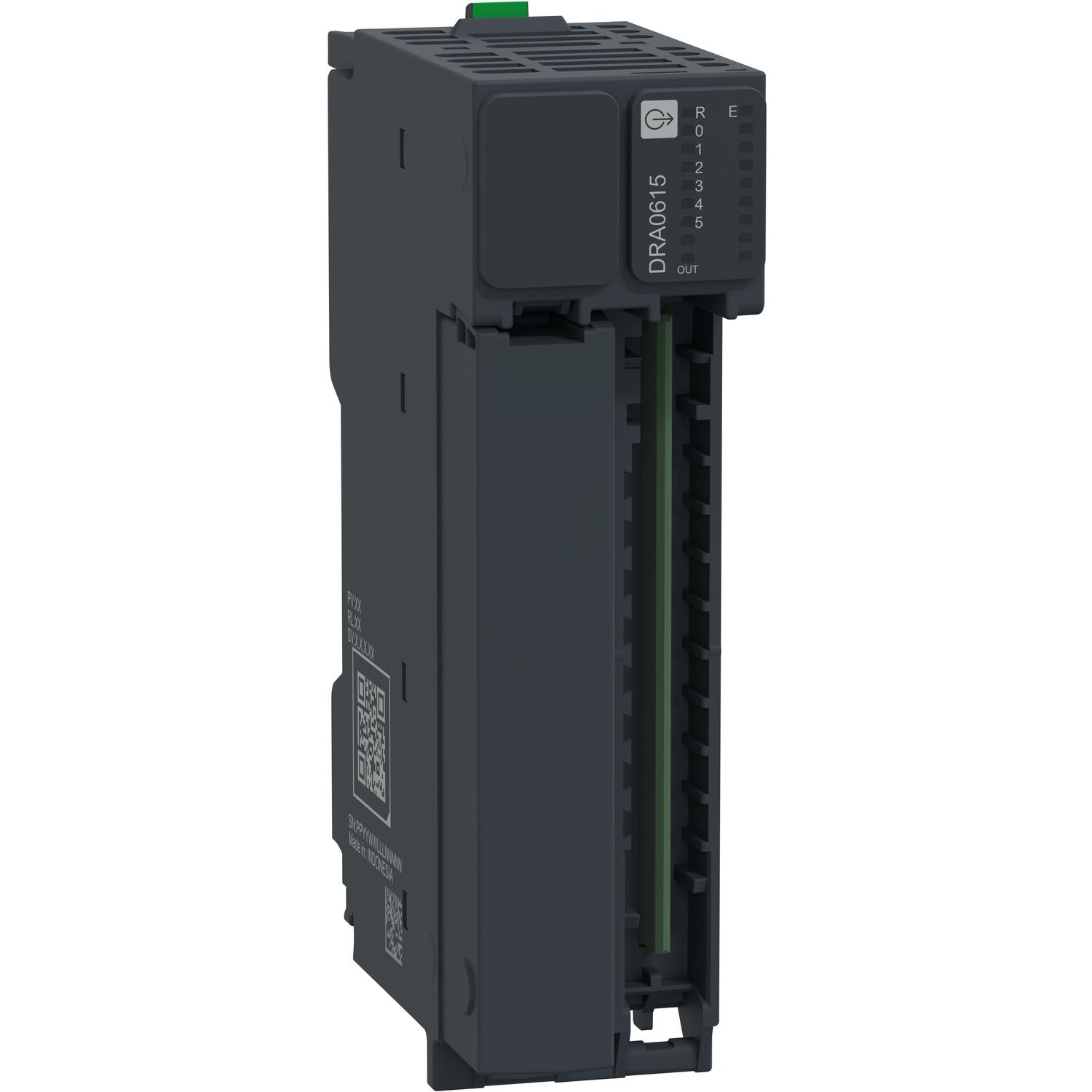 Picture of Relay Output Module, 6 Isolated Out, NO, 2A, 5V to 125V DC, 24V to 240V AC, Modicon Edge I/O NTS
