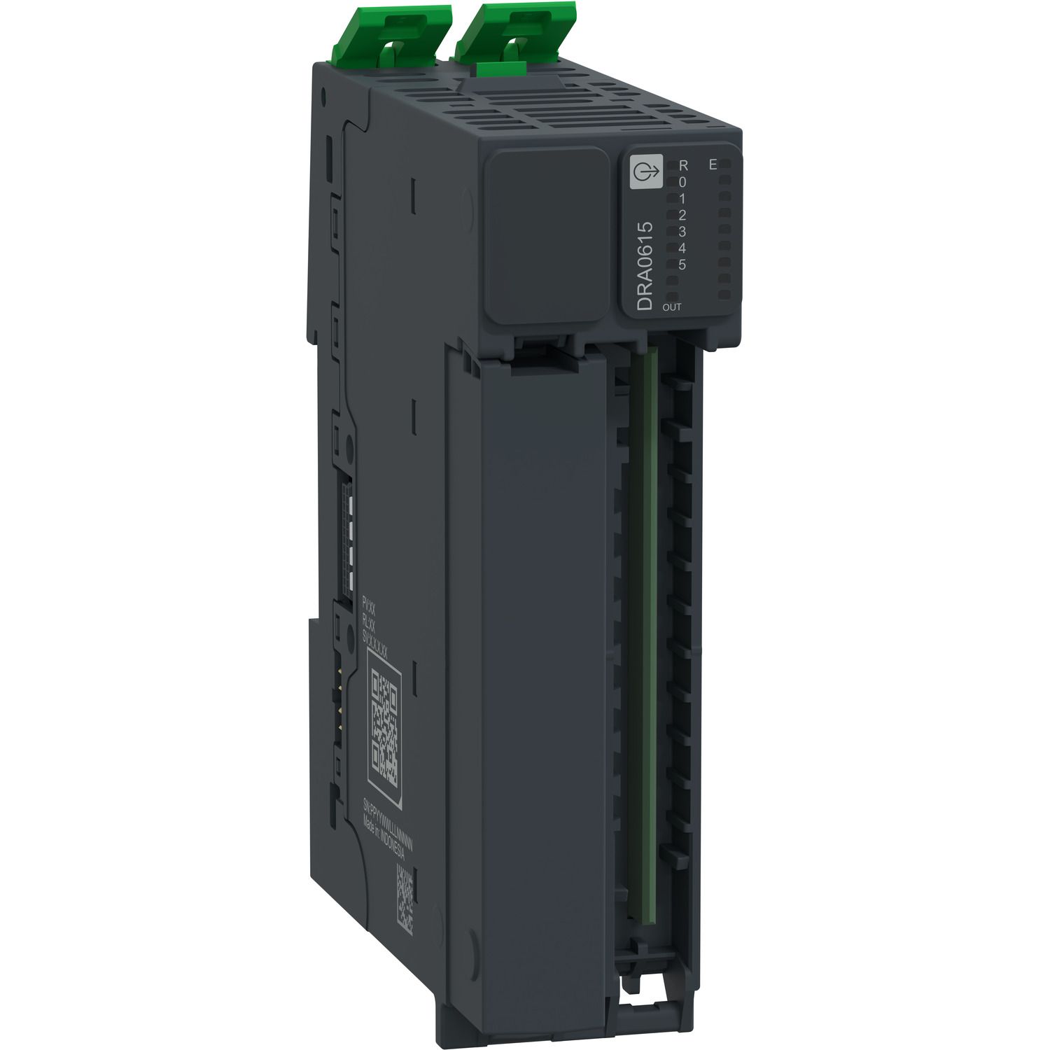 Picture of Relay Output Module + Base, 6 Isolated Out, NO, 2A, 5V to 125V DC, 24V to 240V AC, Modicon Edge I/O NTS