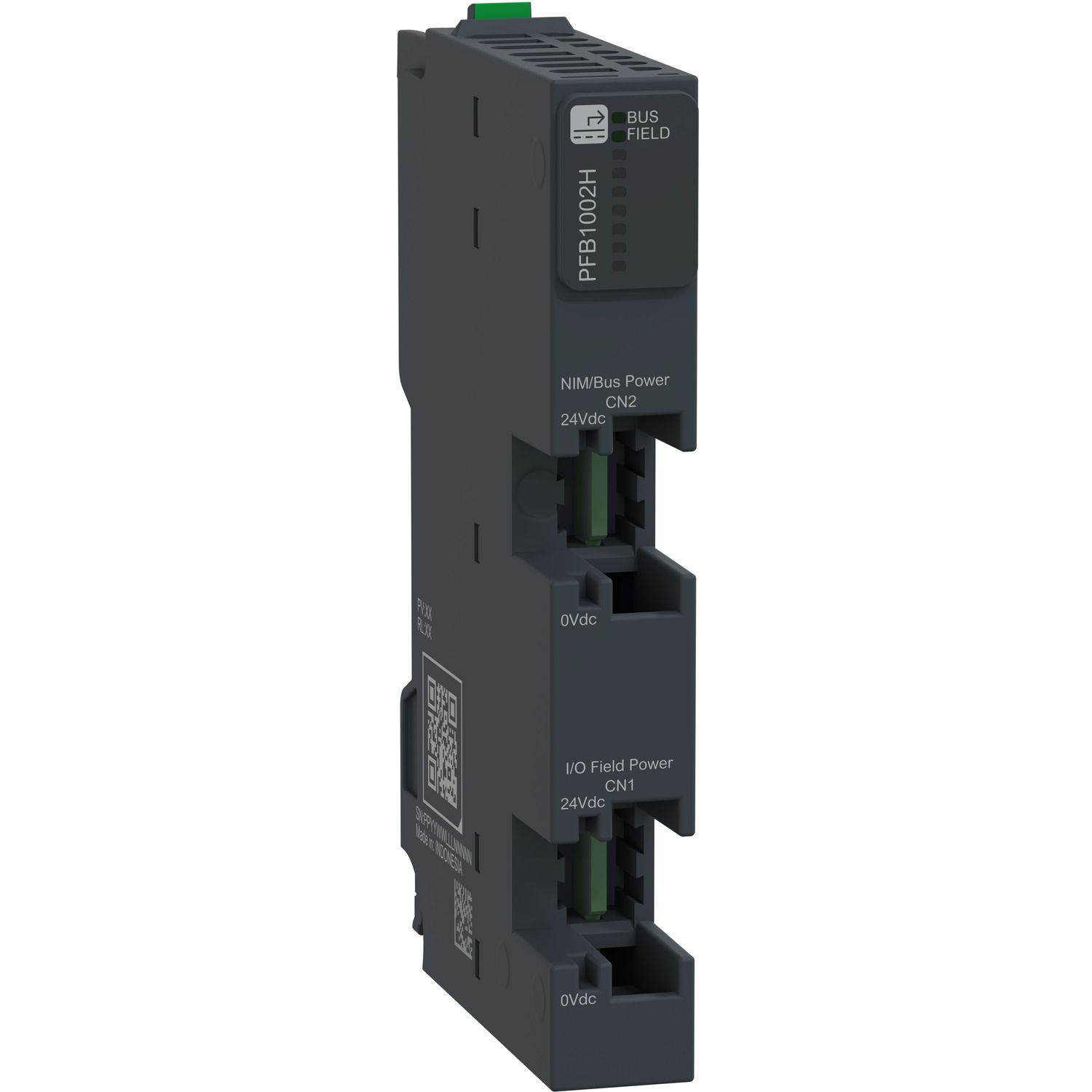 Picture of Power Supply Module, 24V DC, Bus and Field, Hardened, Modicon Edge I/O NTS
