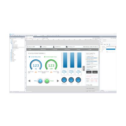 Picture of License, Pro-face BLUE, professional, buildtime, group, 3 stations, perpetual, digital