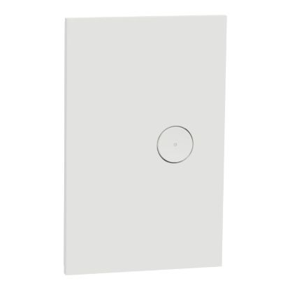 Picture of Fascia, C-Bus, saturn zen, A-series, 1 key, zen white