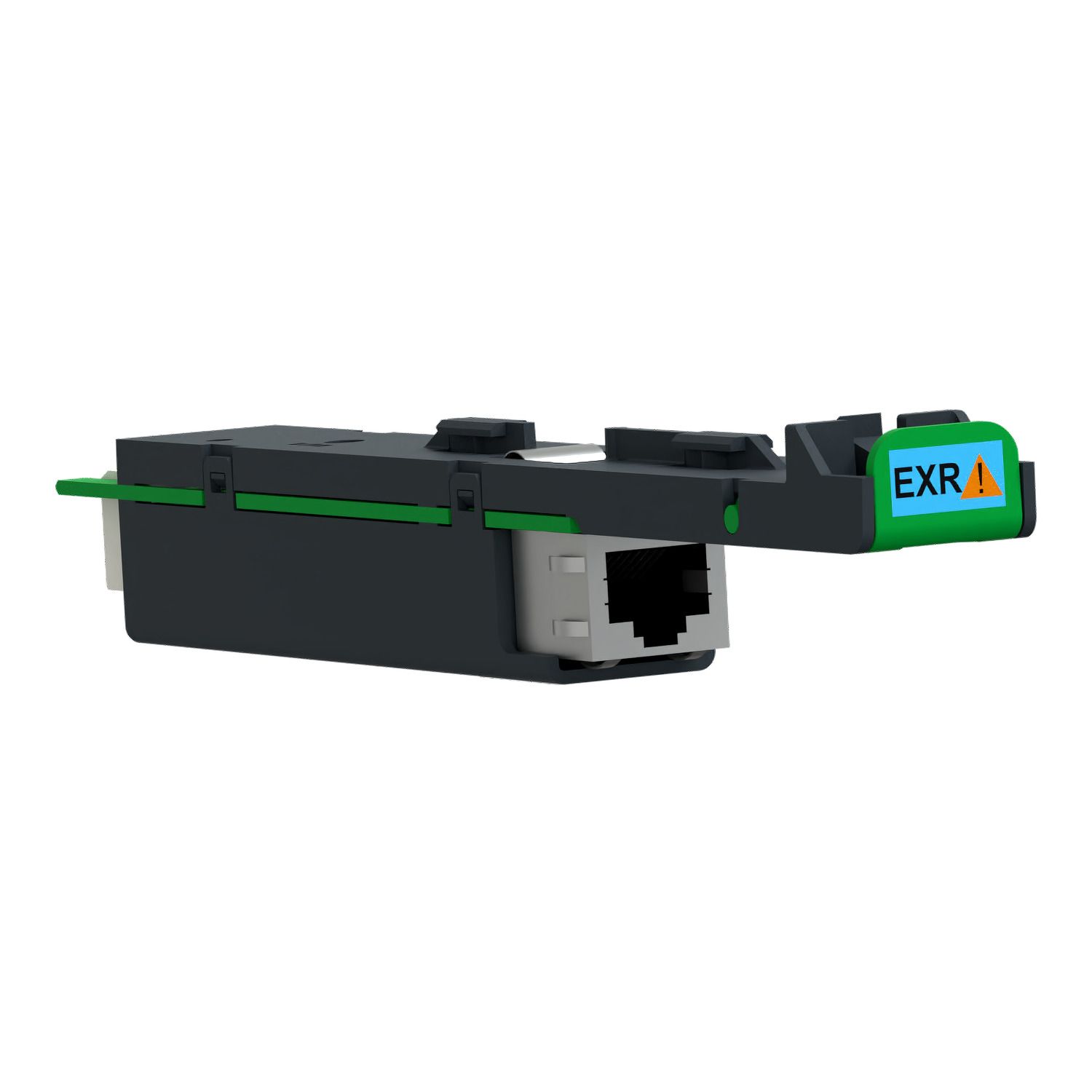 Picture of Extension backup memory module with wireless communications, PowerLogic P5, RJ45, ZigBee 2.4Ghz, 16 channels, slot P