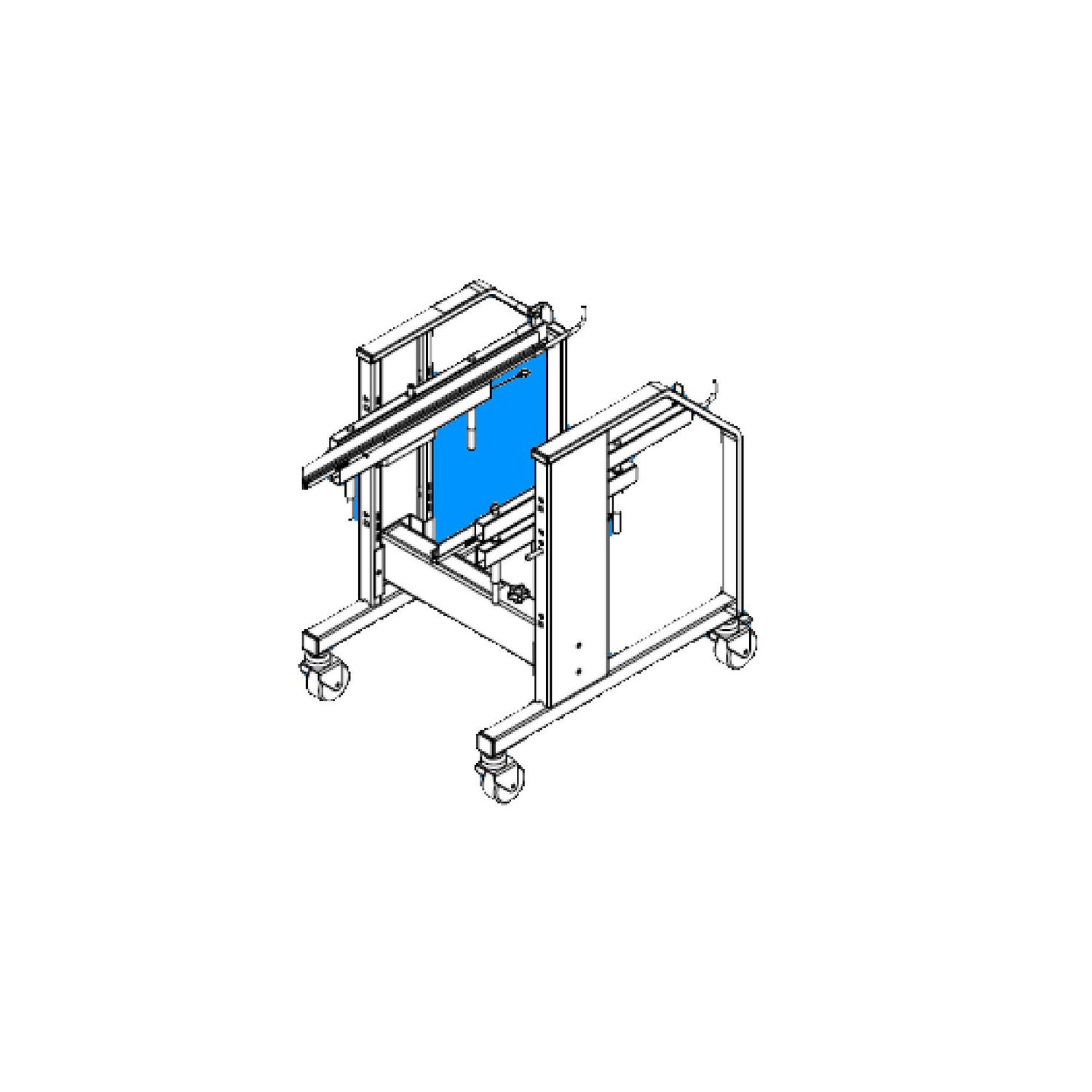 Picture of Medium voltage moving part removal tool, MCSet 17.5 kV, equipped by LF, ROLLARC, EVOLIS, spare part, standard application, without lowering option
