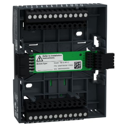 Picture of SpaceLogic Controller Terminal Base, For Central I/O Modules