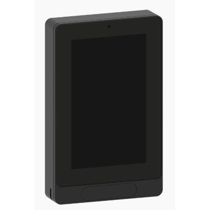 Picture of Touchscreen Room Controller Low Voltage Fan Coil Unit & Zone: BACnet MSTP, RH sensor, PIR sensor, Black