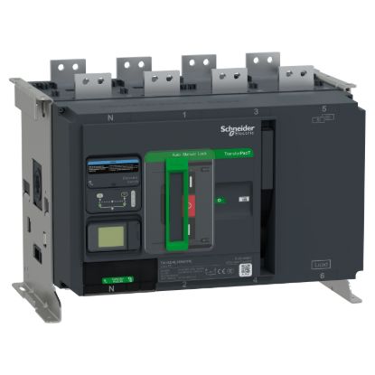 Picture of automatic transfer switch, TransferPacT, 800A, 400V, 4P, LCD, TA1A