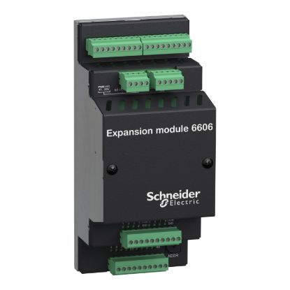 Picture of Combination IO module, Expansion Modules, 6606, 16 DI, 6 AI, 8 DI/DO, 4 DO, 2 AO