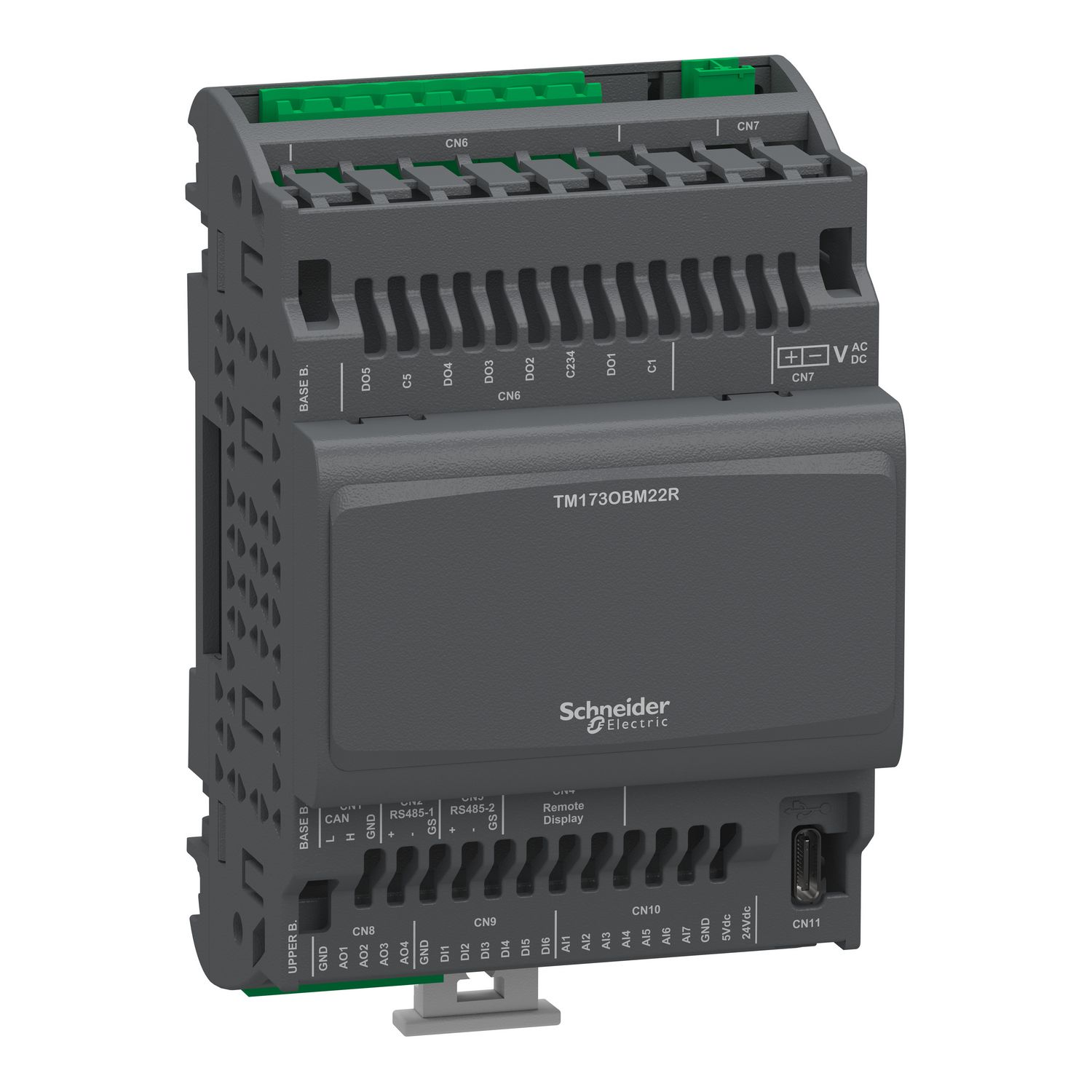 Picture of Controller, Modicon M171/M172/M173, optimized blind, 22 IO, 2 RS485