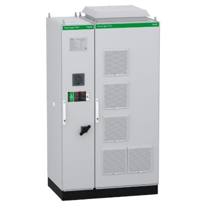 Picture of automatic PowerLogic PFC Capacitor bank, 375kVar 415V, 50Hz, 7% Detuned, top entry, with main CB and IoT Gatway