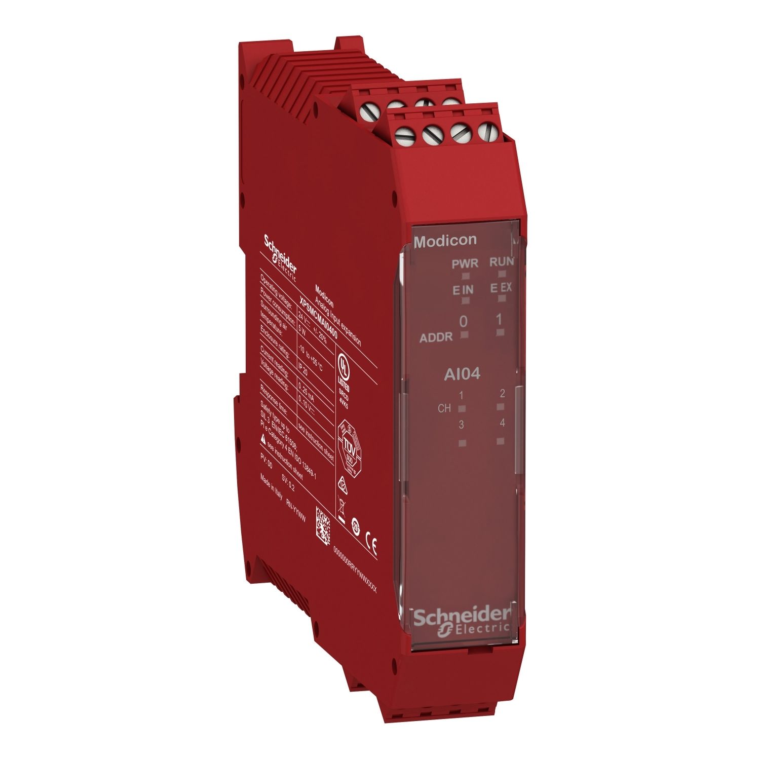 Picture of 4 analog Input expansion screw term