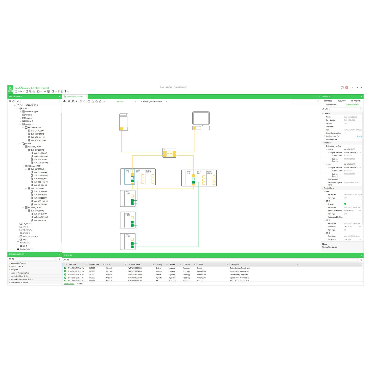 Picture of License upgrade, EcoStruxure Control Expert, small S to large L, 1 user, node locked, digital