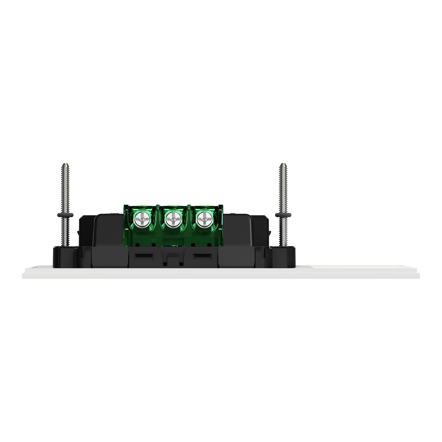Picture of Double Switch Power Point, Clipsal Solis T Series, Horizontal Mount, 230V-240V, 10A