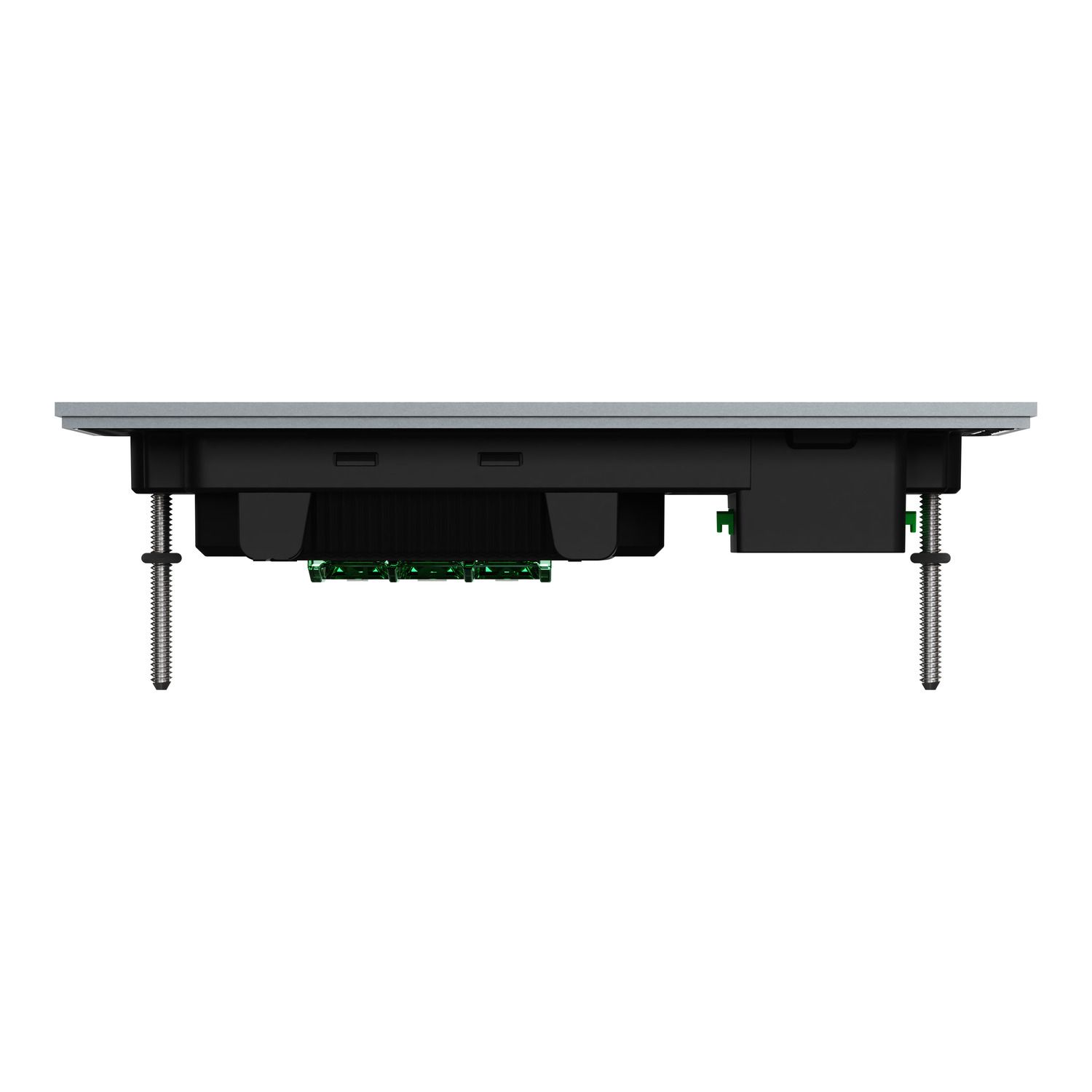 Picture of Double Switch Power Point, Clipsal Solis T Series, Horizontal Mount, 230V-240V, 10A, Removable Extra Switch