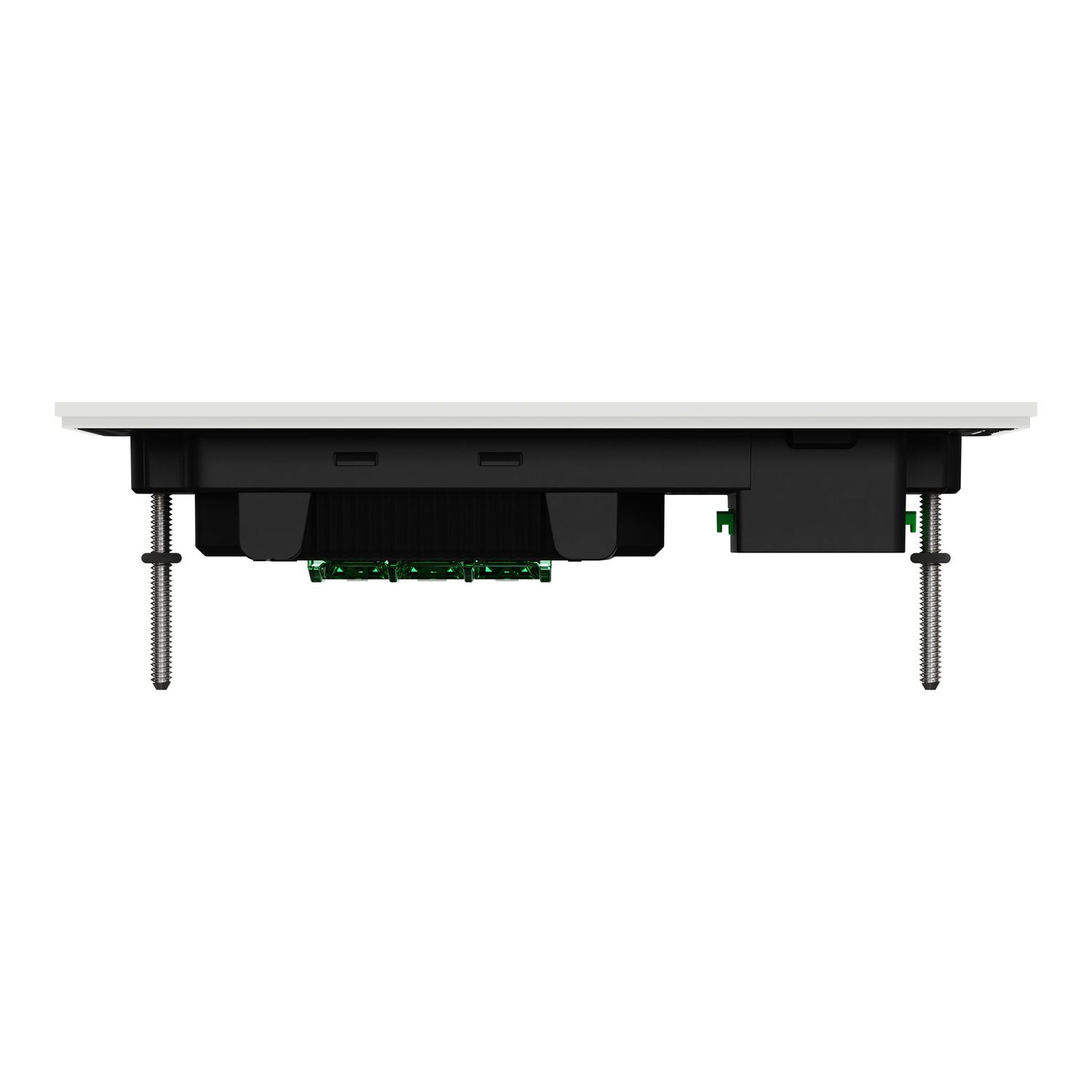 Picture of Double Switch Power Point, Clipsal Solis T Series, Horizontal Mount, 230V-240V, 10A, Removable Extra Switch