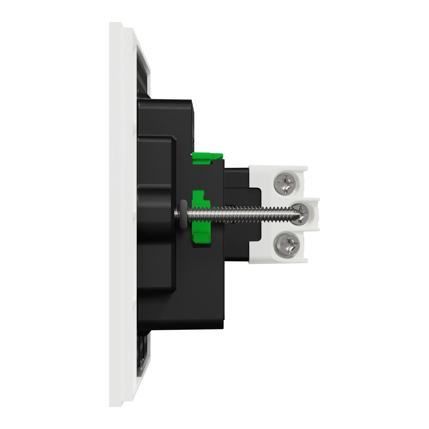 Picture of Flush Switch, Clipsal Solis, Horizontal Mount, 1 Gang, 230V-240V, 10AX 1-Way/2-Way