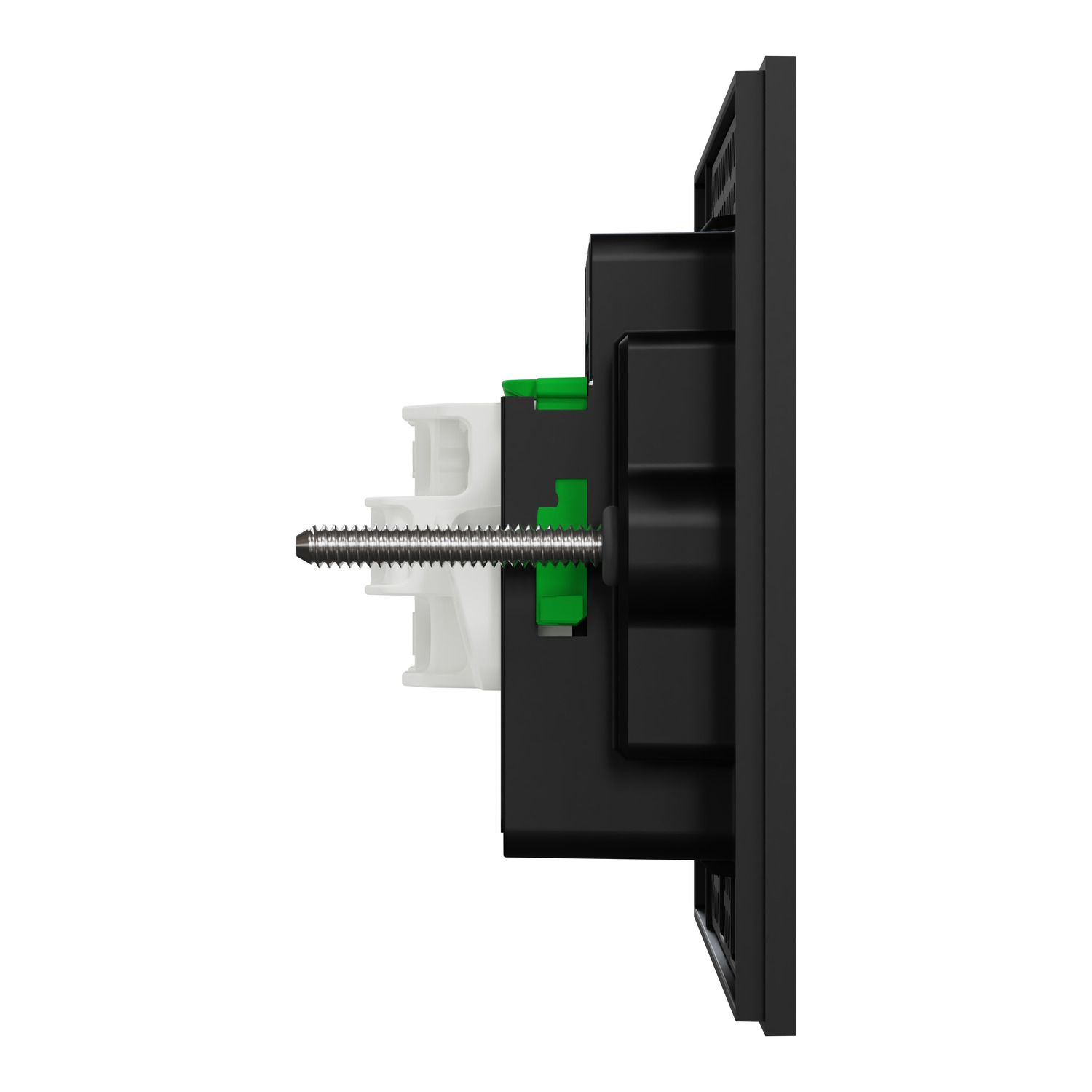 Picture of Flush Switch, Clipsal Solis, Horizontal Mount, 2 Gang, 230V-240V, 10AX 1-Way/2-Way