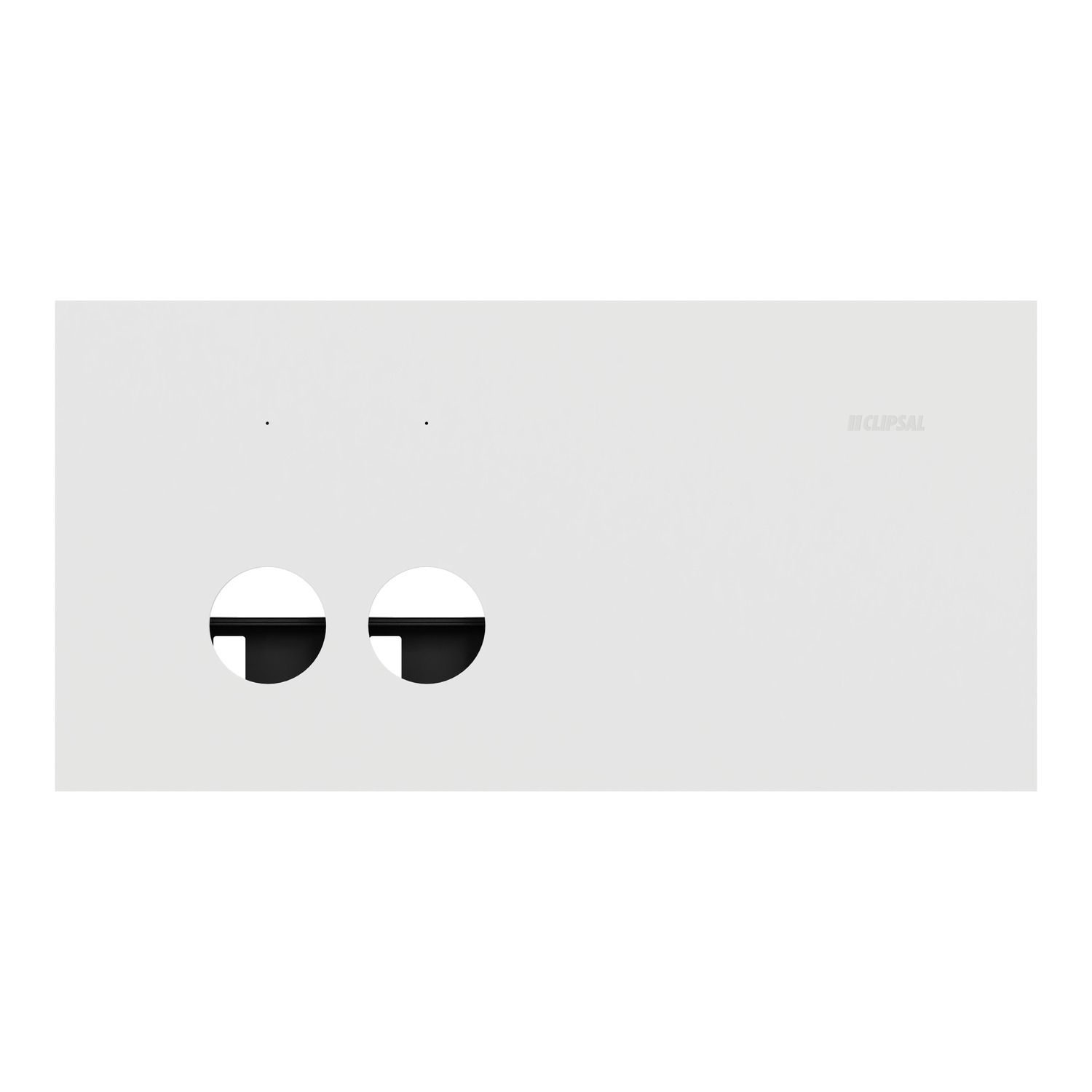 Picture of Grid Plate and Cover, Clipsal Solis, 2 Gang, Horizontal