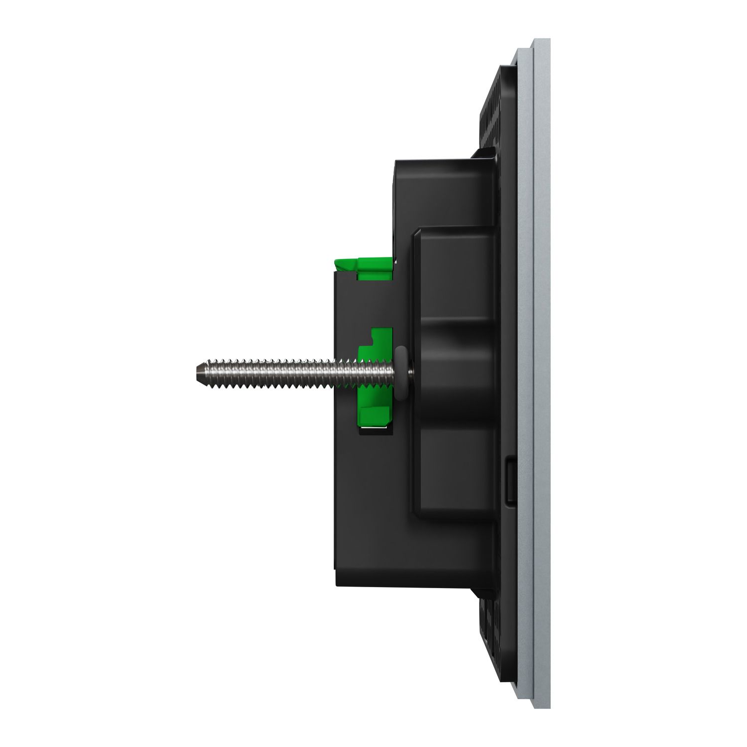 Picture of Grid Plate and Cover, Clipsal Solis T Series, 2 Gang, Horizontal
