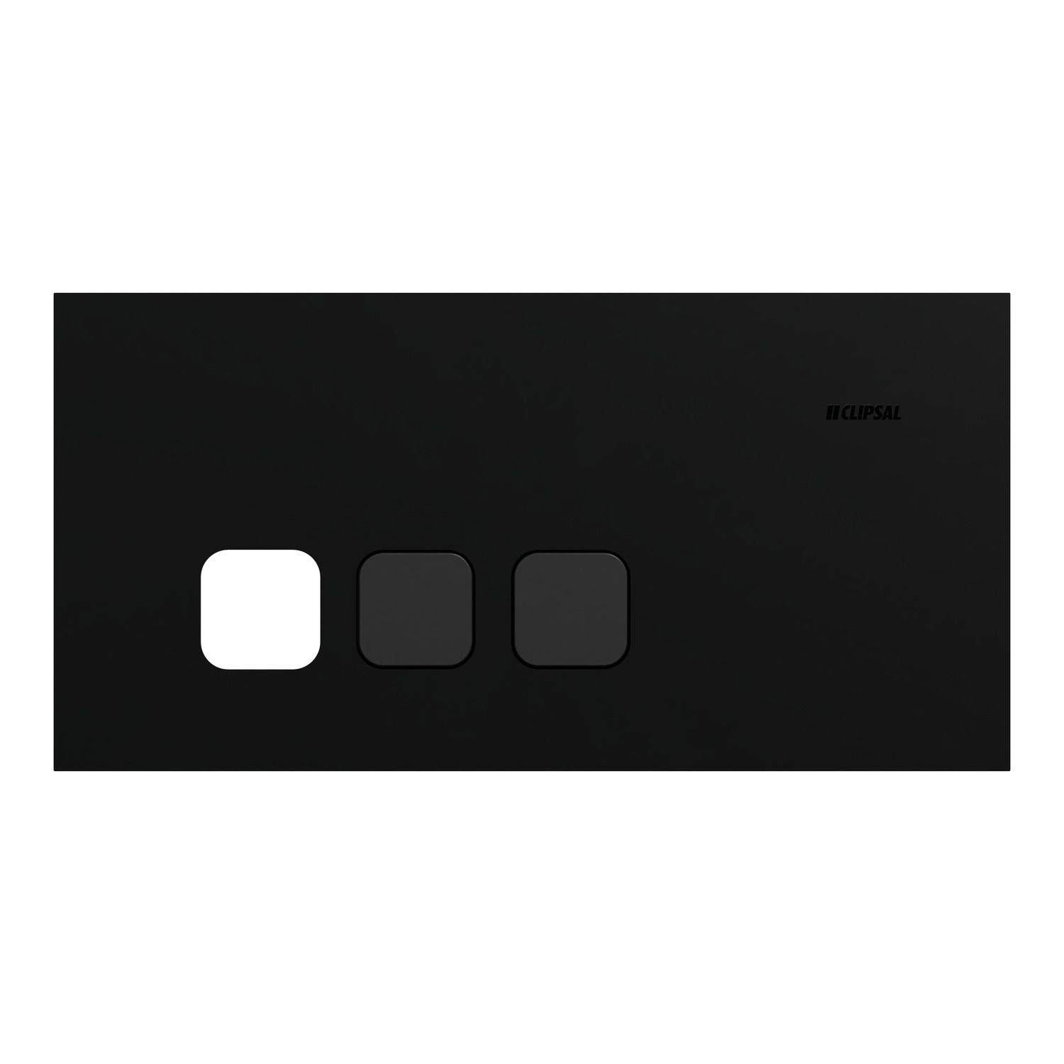 Picture of Grid Plate and Cover, Clipsal Solis T Series, 3 Gang, Communication plate less mechs
