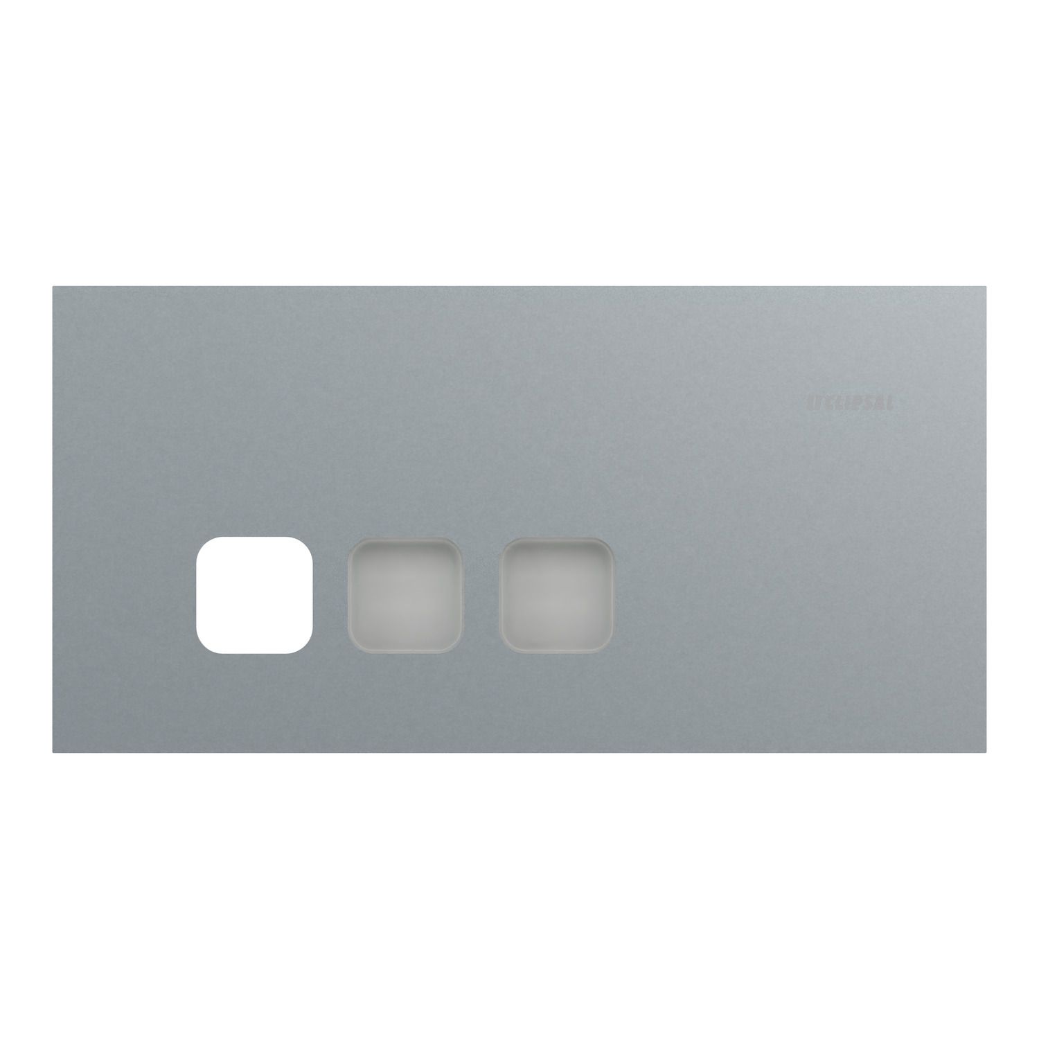 Picture of Grid Plate and Cover, Clipsal Solis T Series, 3 Gang, Communication plate less mechs