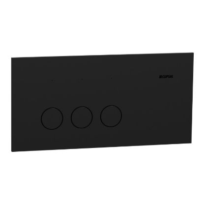 Picture of Flush Switch, Clipsal Solis, Horizontal Mount, 3 Gang, 230V-240V, 10AX 1-Way/2-Way