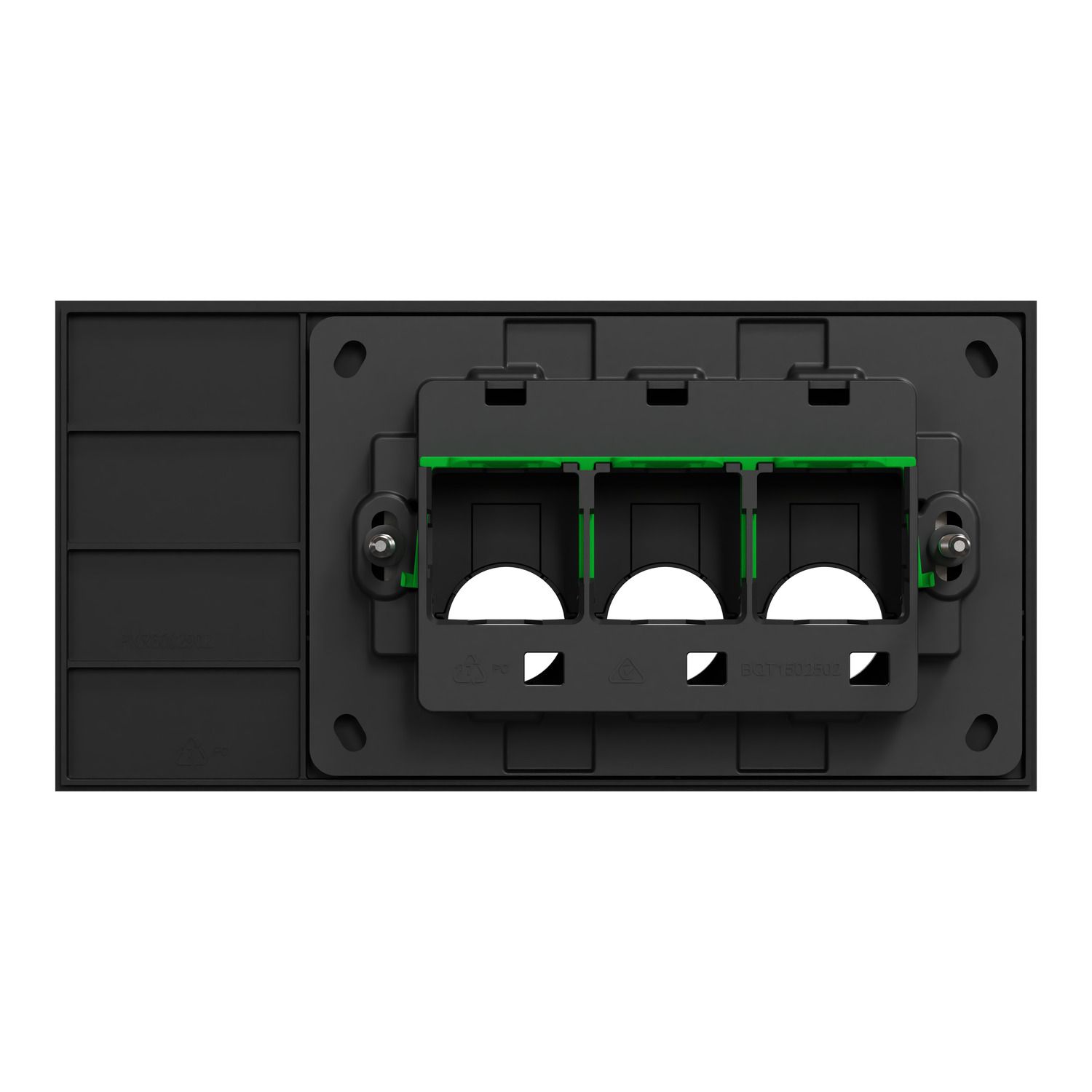 Picture of Grid Plate and Cover, Clipsal Solis, 3 Gang, Horizontal