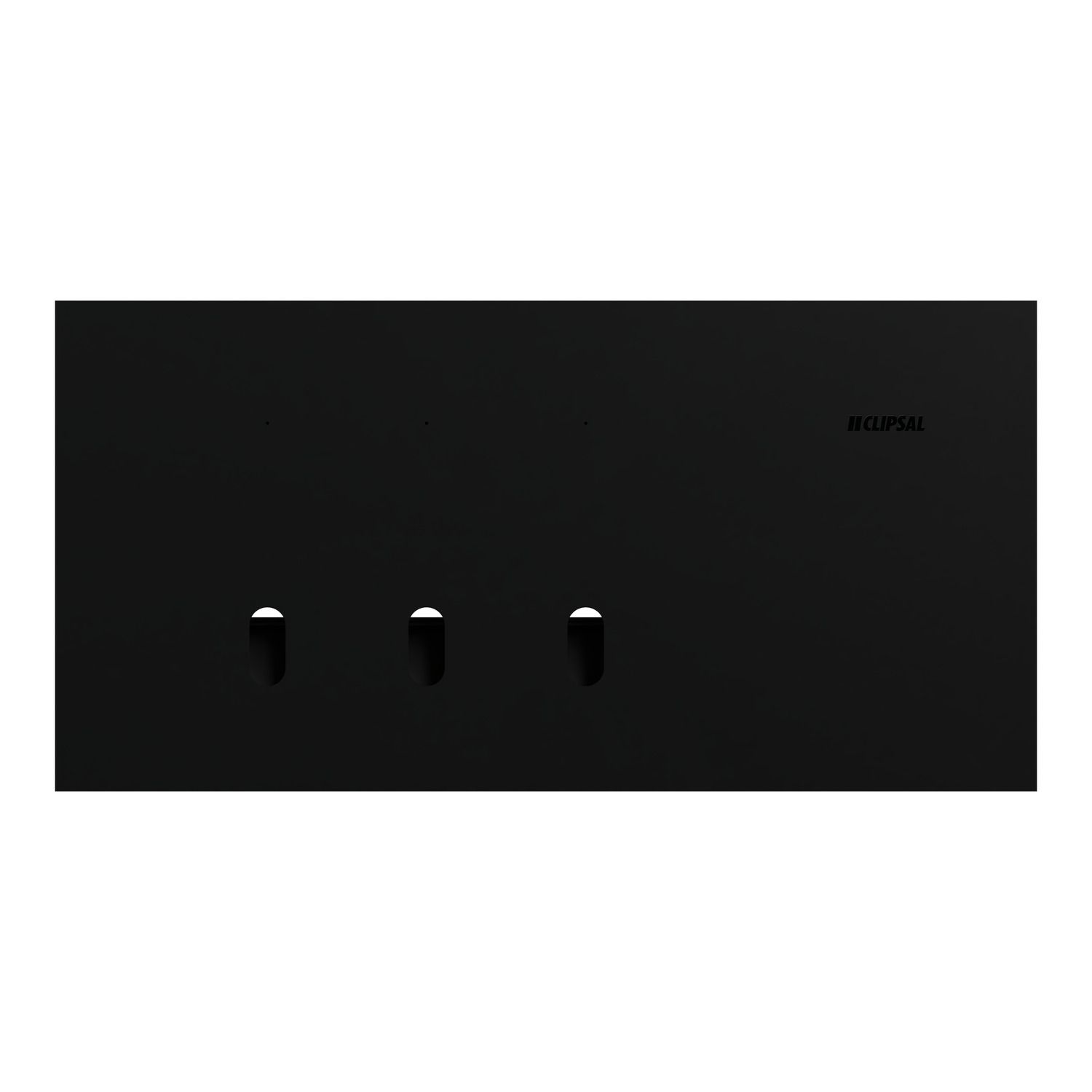 Picture of Grid Plate and Cover, Clipsal Solis T Series, 3 Gang, Horizontal