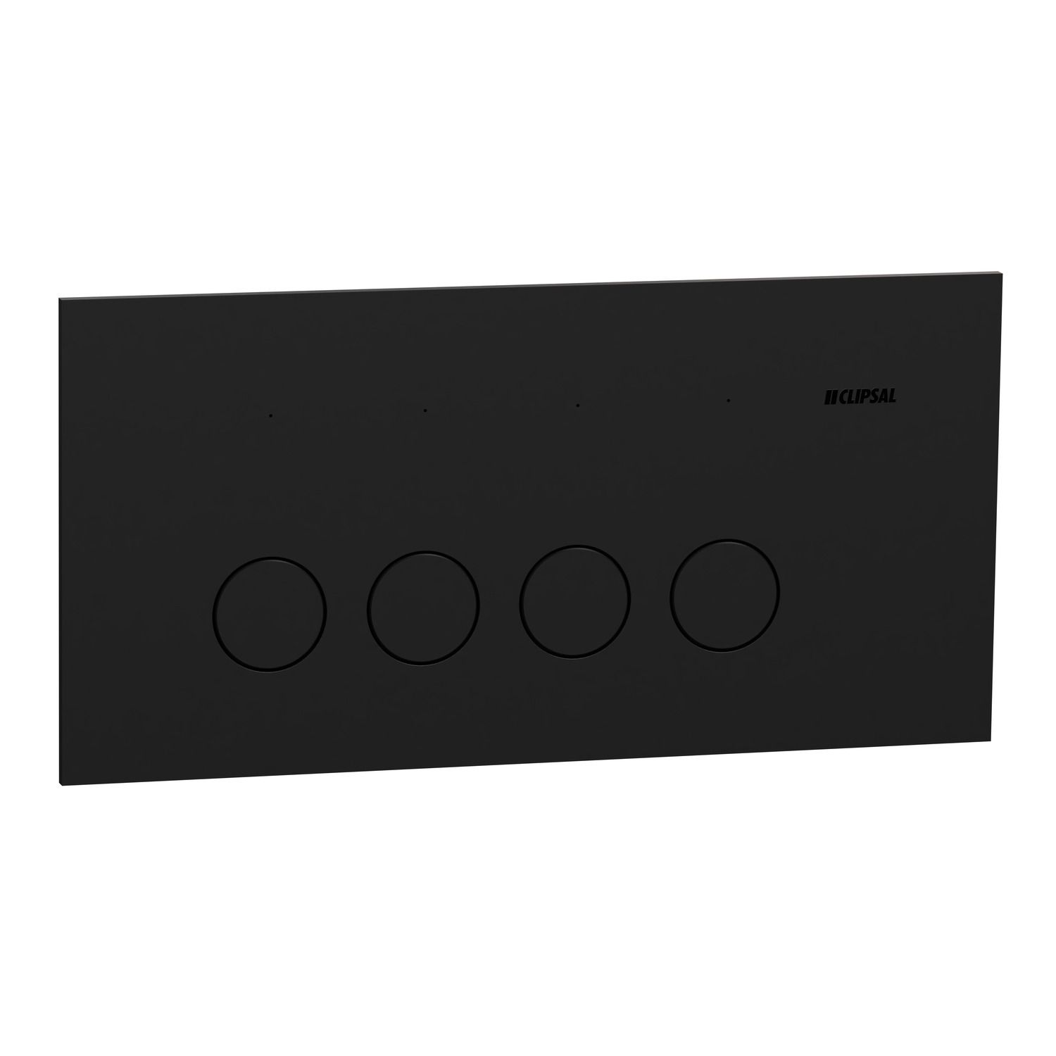 Picture of Flush Switch, Clipsal Solis, Horizontal Mount, 4 Gang, 230V-240V, 10AX 1-Way/2-Way