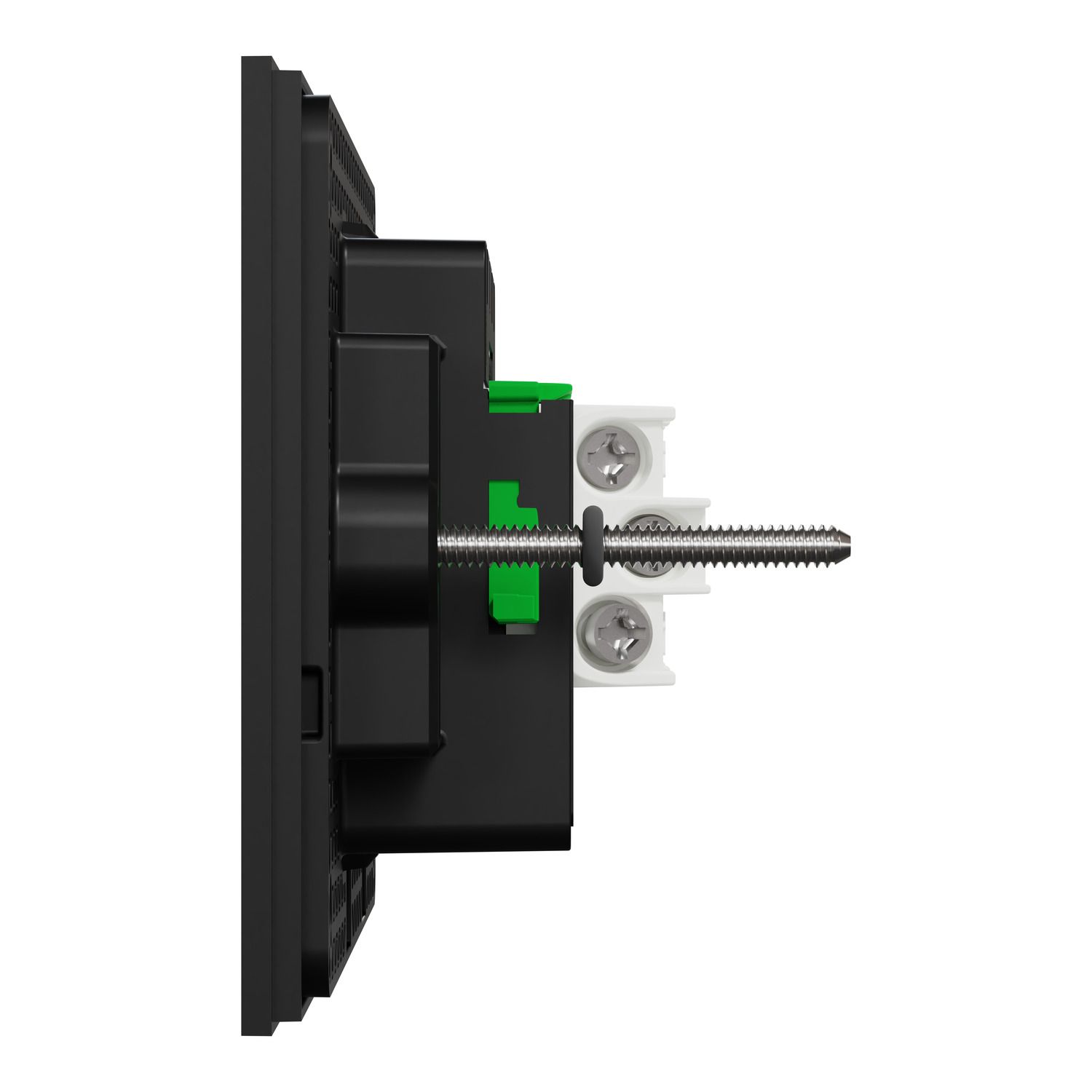 Picture of Flush Switch, Clipsal Solis, Horizontal Mount, 4 Gang, 230V-240V, 10AX 1-Way/2-Way