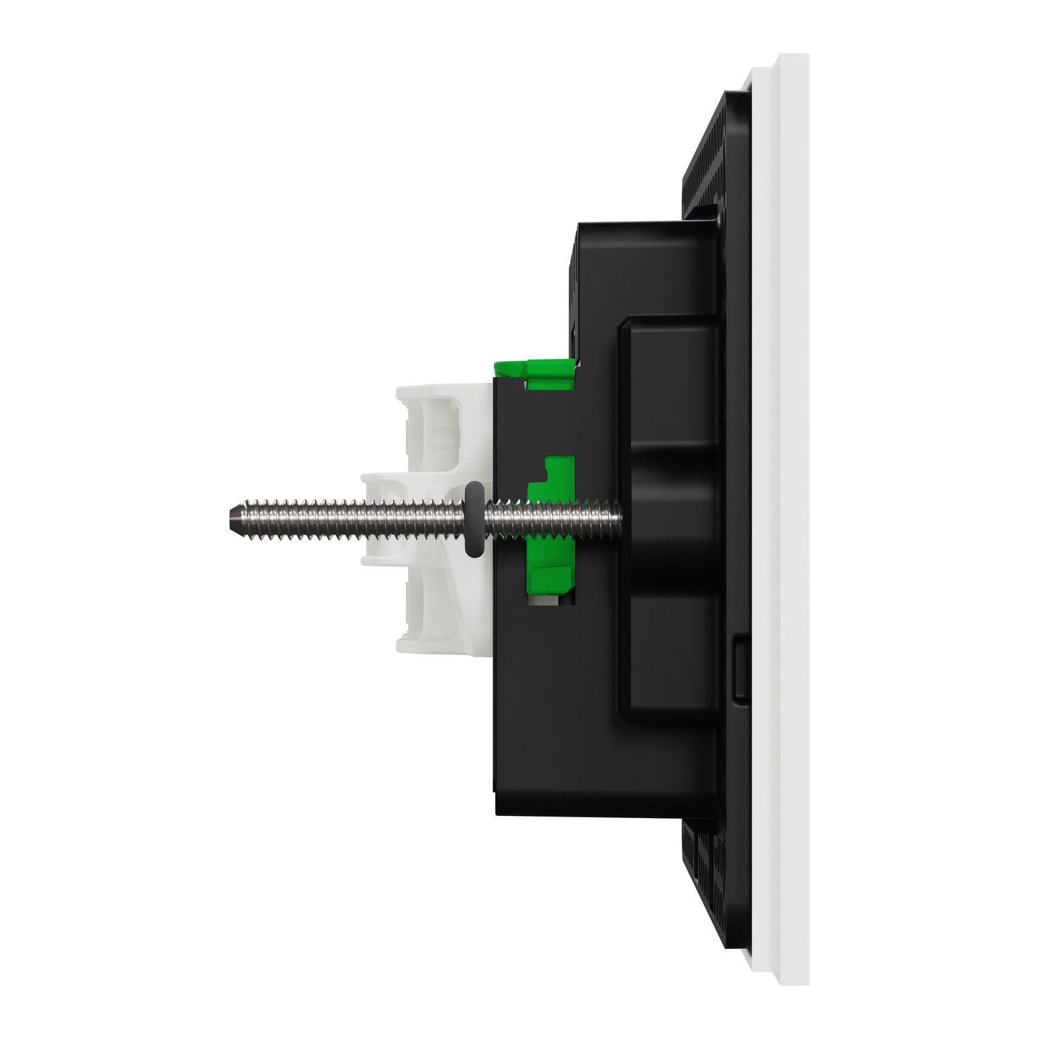Picture of Flush Switch, Clipsal Solis, Horizontal Mount, 4 Gang, 230V-240V, 10AX 1-Way/2-Way