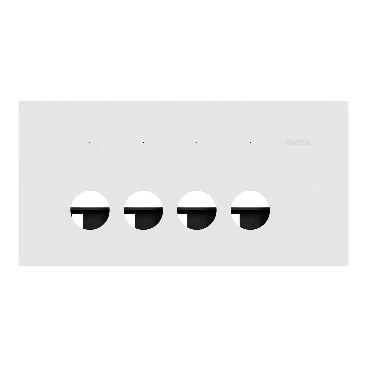Picture of Grid Plate and Cover, Clipsal Solis, 3 Gang, Horizontal