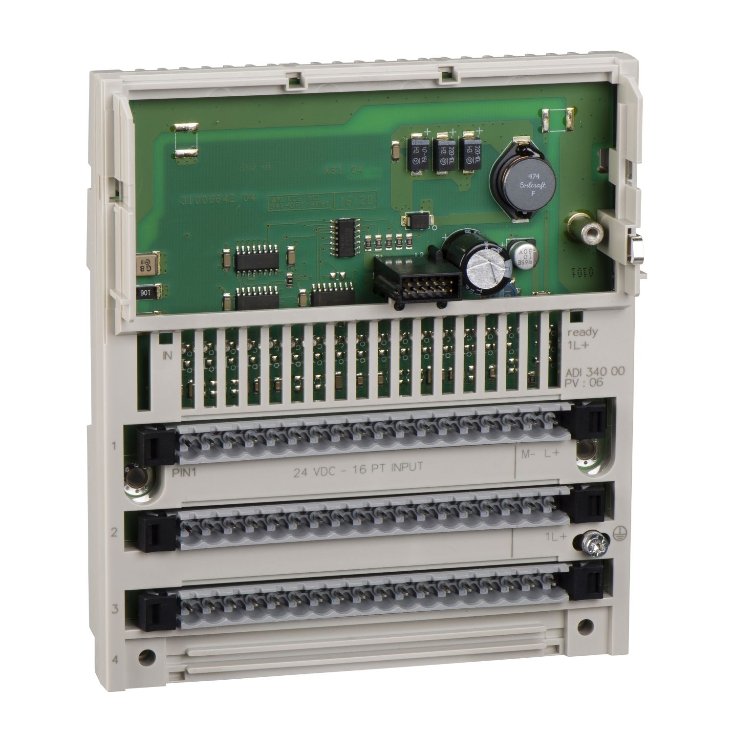 Picture of discrete input module Modicon Momentum - 16 Input 24 V DC