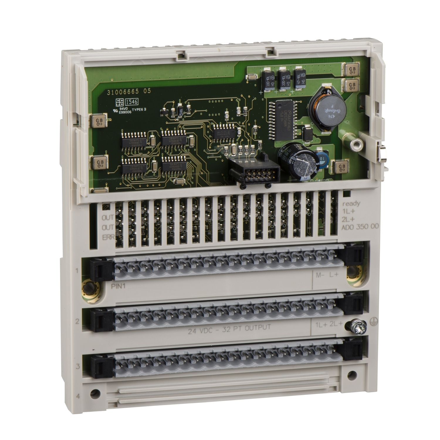Picture of discrete output module Modicon Momentum - 16 O solid state
