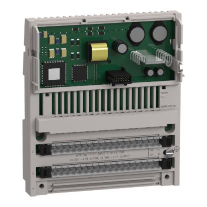 Picture of distributed analog/discrete I/O - 4 I / 8 O discrete - 6 I / 4 O analog