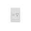 Picture of Single Switch Socket Outlet, 2000 Series, 250V, 15A, Vertical
