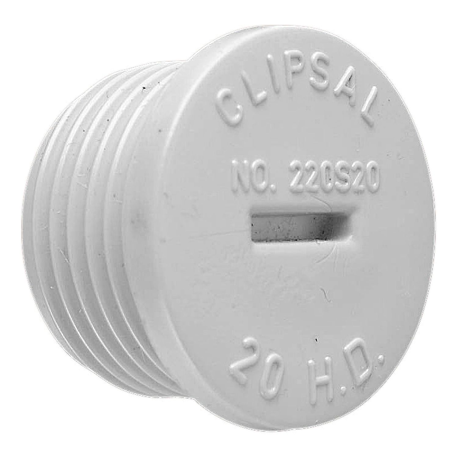 Picture of Conduit Plug, Clipsal - Cable Management, Screwed, PVC, 50mm