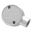 Picture of Round Junction Box, Clipsal - Cable Management, PVC, 20mm Entries, 1 Way