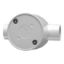 Picture of Junction Box, Clipsal - Cable Management, Standard Deep, 25mm I.D, 2 Way Through Entry