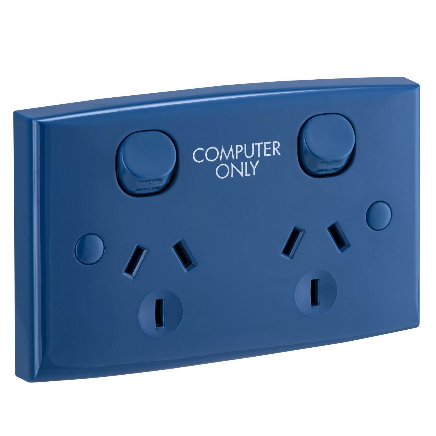 Picture of Switched Socket, Standard Series, Twin P/Prt "Comp Only"