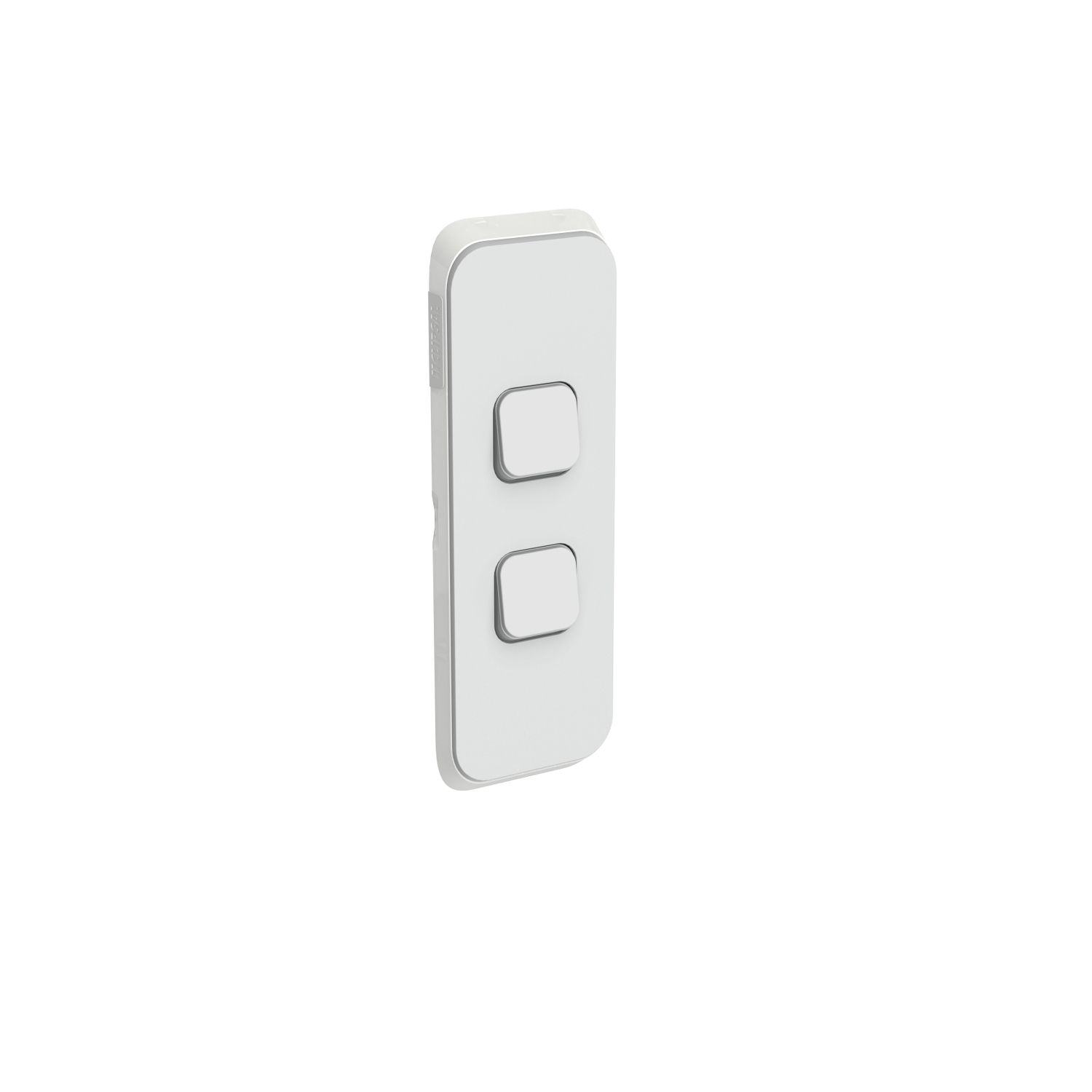 Picture of Switch Plate Skin, Clipsal Iconic, 2 Gang, Vertical Mount, Clip-On