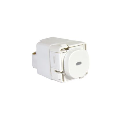 Picture of Push Button Switch, Impress Series, Blue LED, 30 Series