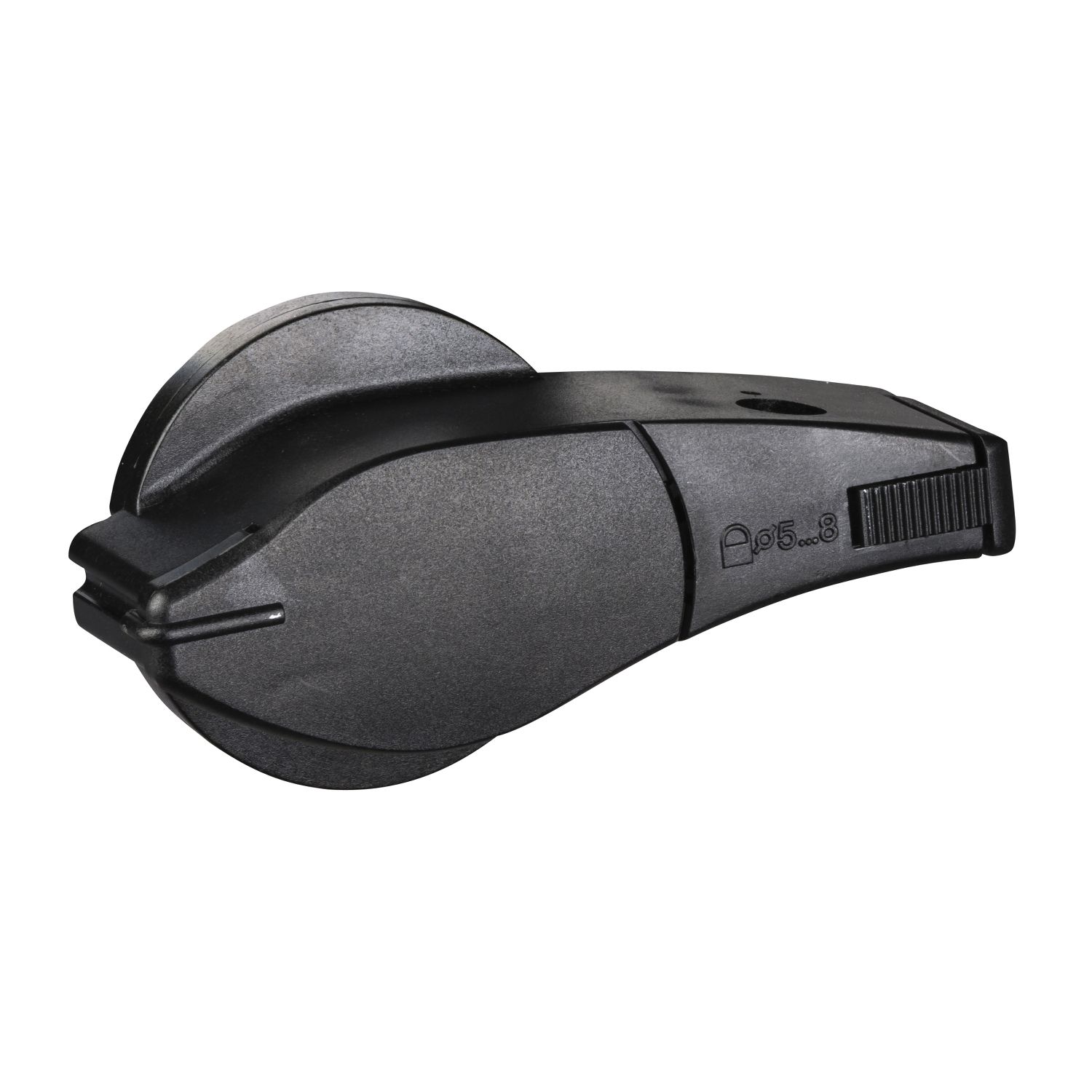 Picture of Front, side rotary handle - black handle