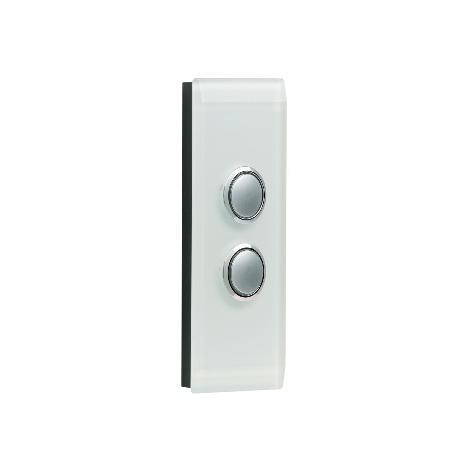Picture of Grid and Plate Assembly Architrave, Saturn Series, 2 Gang, 250V, 16AX/20A