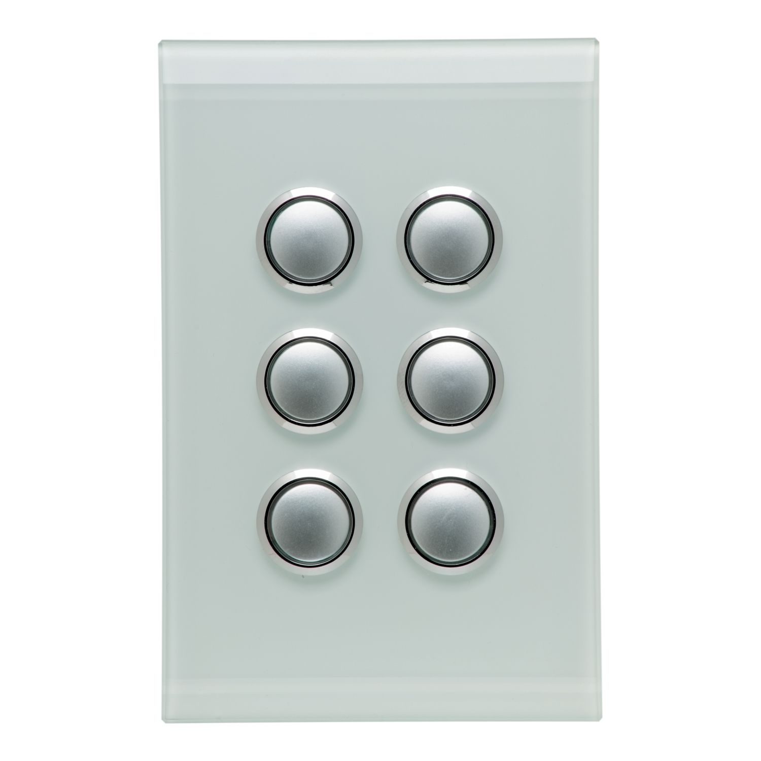 Picture of Switch Cover, Saturn Series, 6 Gang