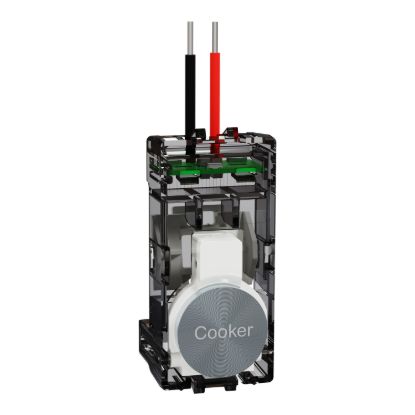 Picture of Push Button Adaptor for 40M32, Marked COOKER, Clipsal Solis T Series, Push Button Adaptor for 40M32, Marked COOKER