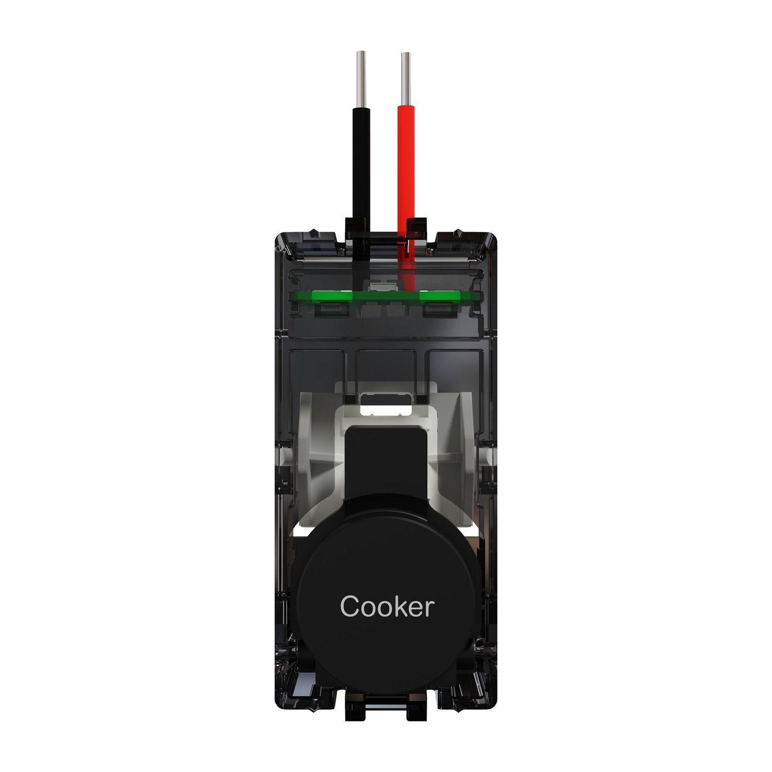 Picture of Push Button Adaptor, Clipsal Solis, for 40M32, Marked COOKER