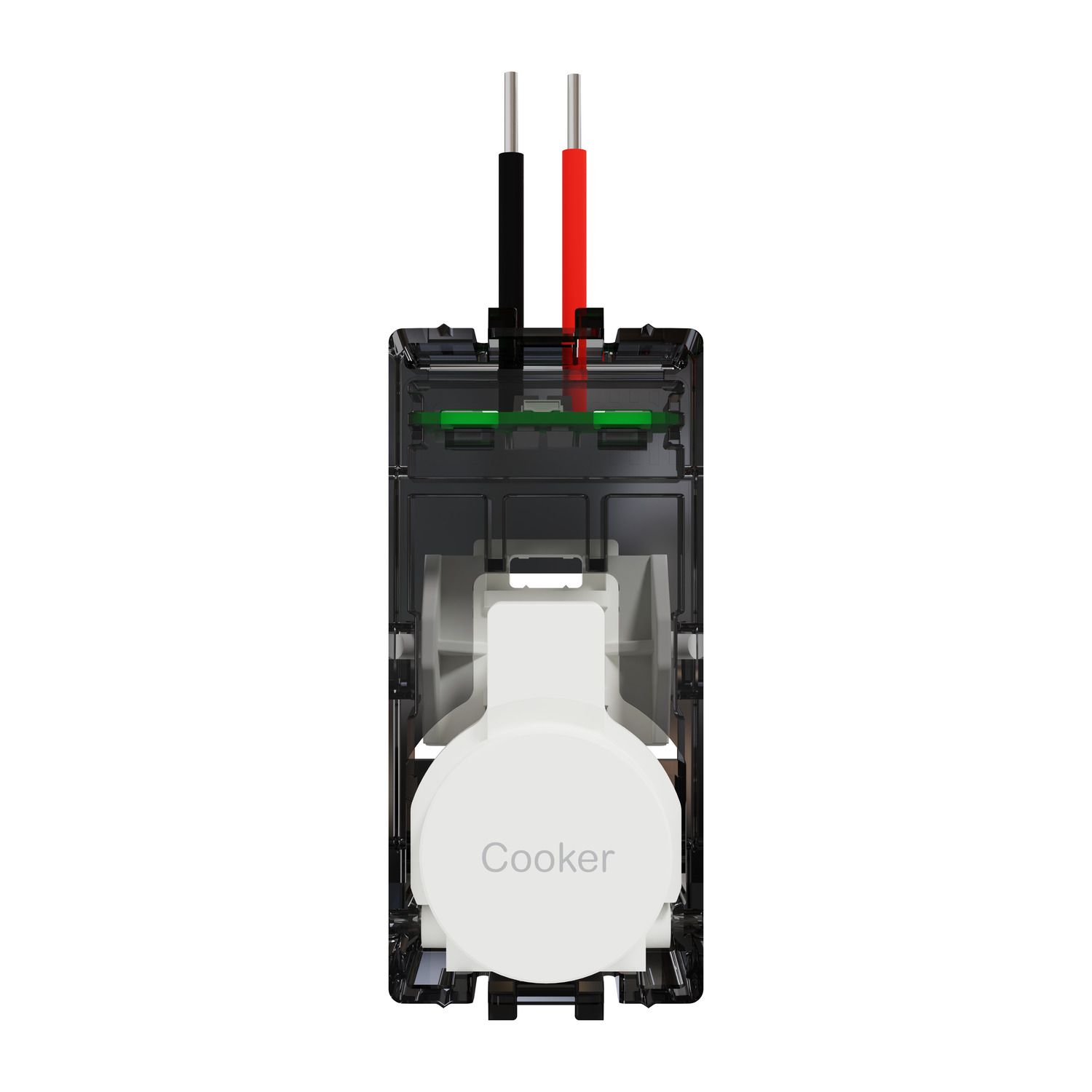 Picture of Push Button Adaptor, Clipsal Solis, for 40M32, Marked COOKER