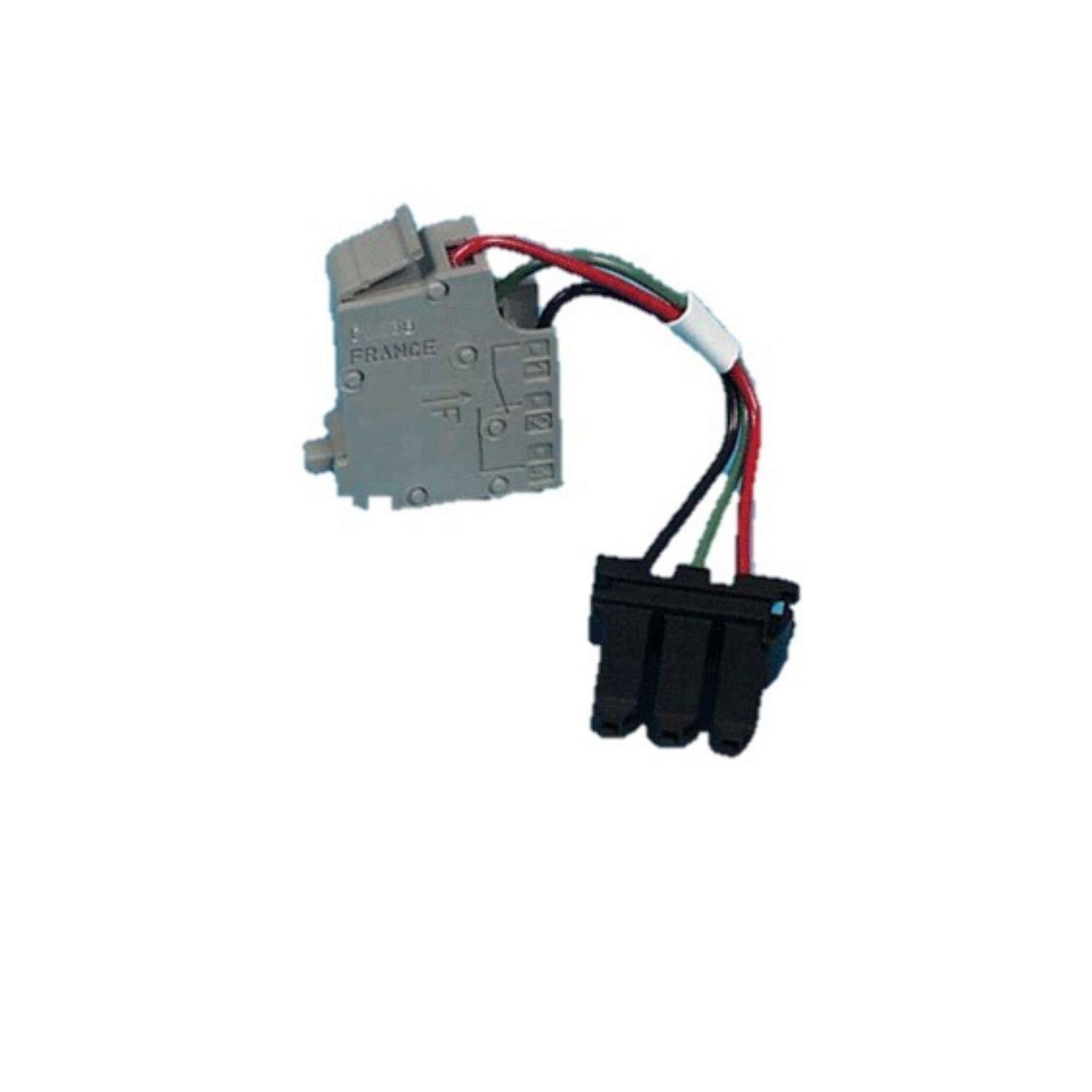 Picture of ON/OFF (OF) indication contact, MasterPact NT, 1 changeover contact, low level, 5A/240VAC, spare part