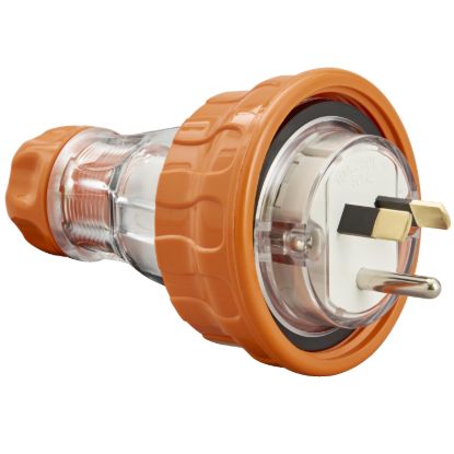 Picture of Plug Top, Clipsal - 56 Series, Straight, 3 PIN, 10A, 250V, IP66