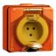 Picture of Surface Socket, Clipsal - 56 Series, IP66, 250V 10A - 3 Round Pins